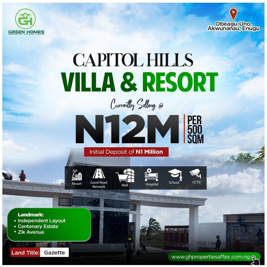 Capitol Hills Villa & Resort!